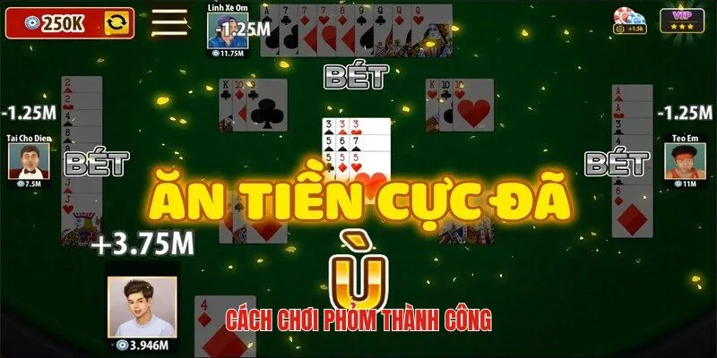 Chiến lược nên nắm vững khi chơi phỏm